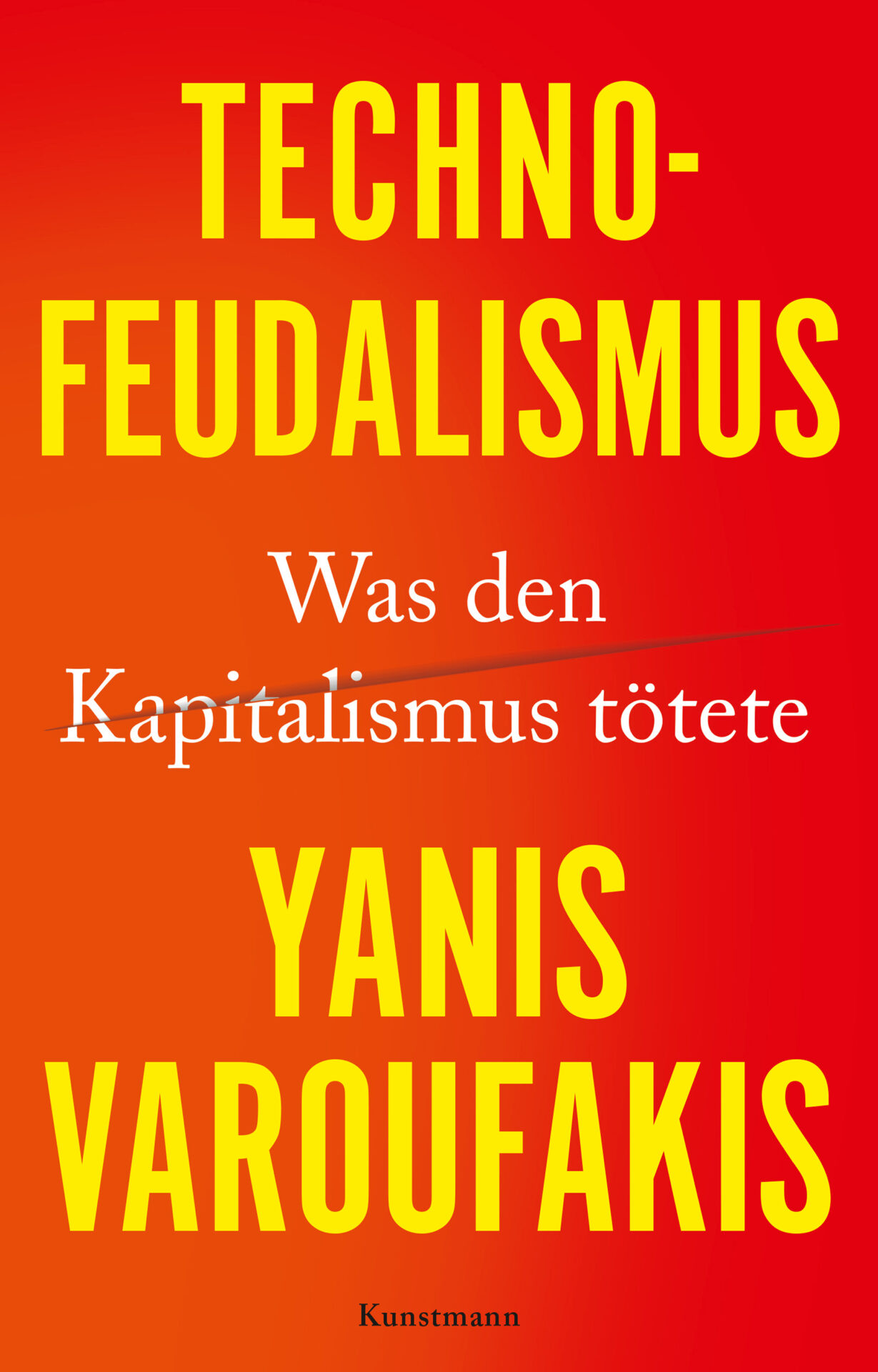 Buch Cover von Technofeudalismus