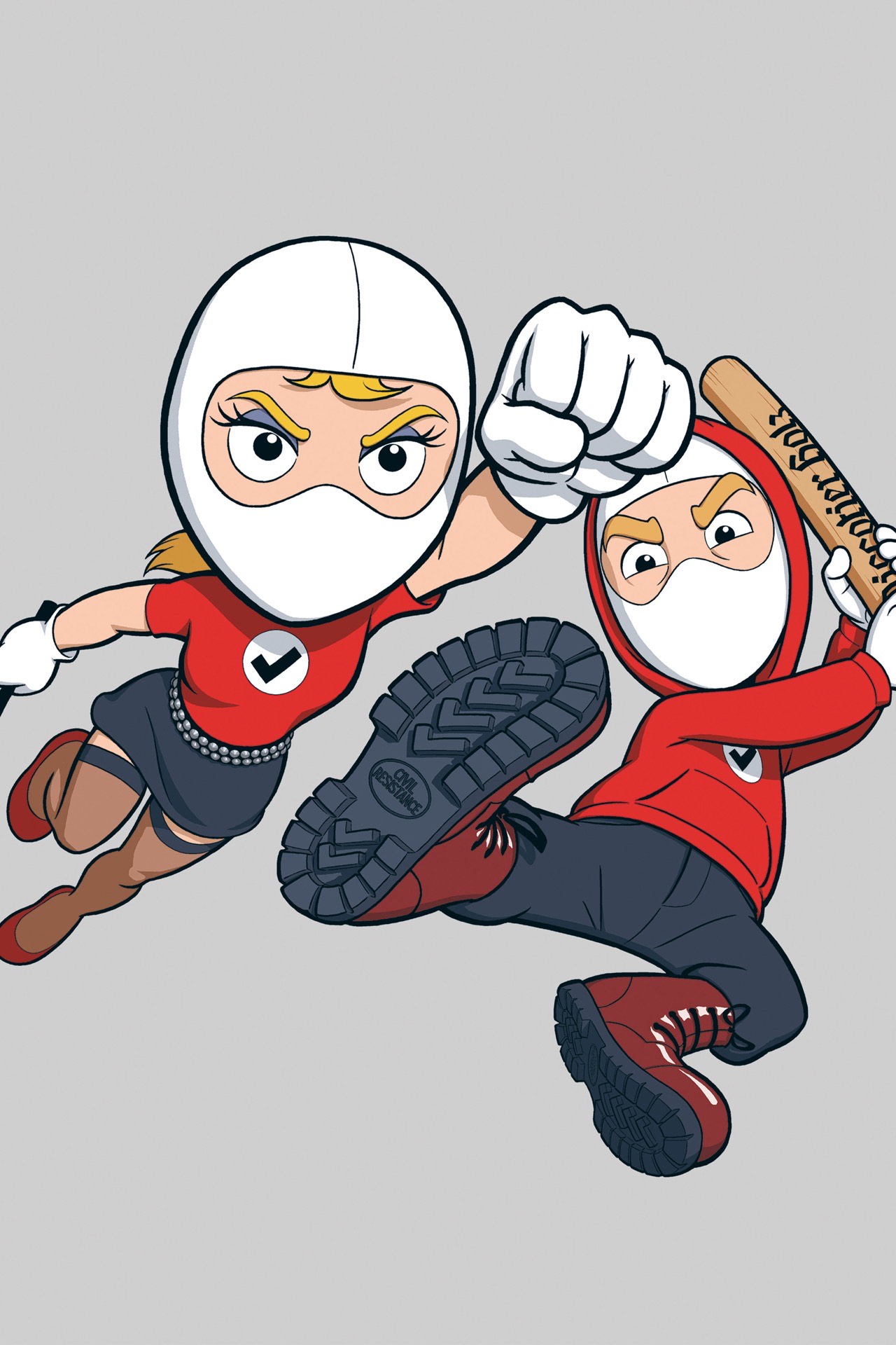 Portraitfoto von Hooligans Gegen Satzbau