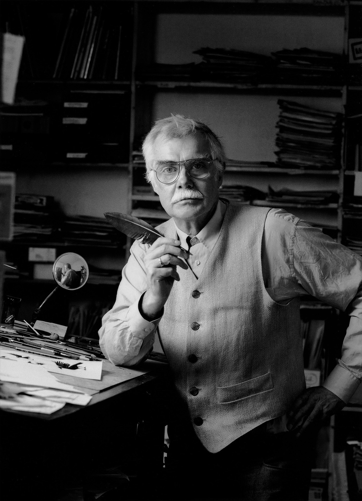 Portraitfoto von F.W. Bernstein