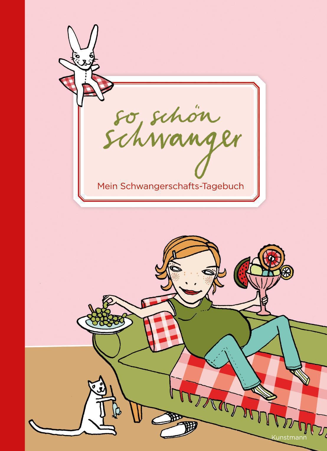 Buch Cover von So schön schwanger. Mein Schwangerschafts-Tagebuch