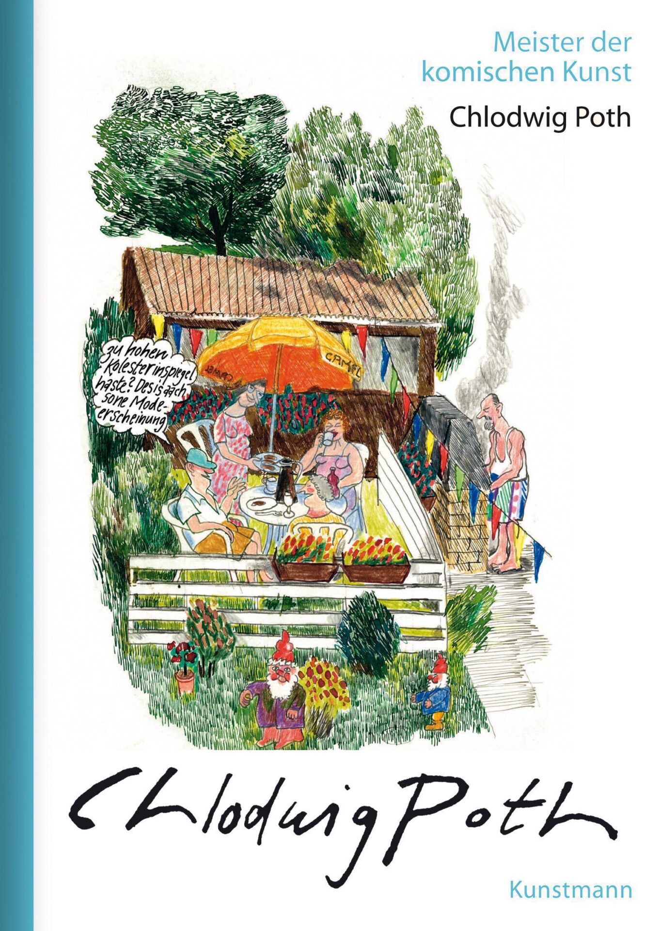 Buch Cover von Meister der komischen Kunst: Chlodwig Poth
