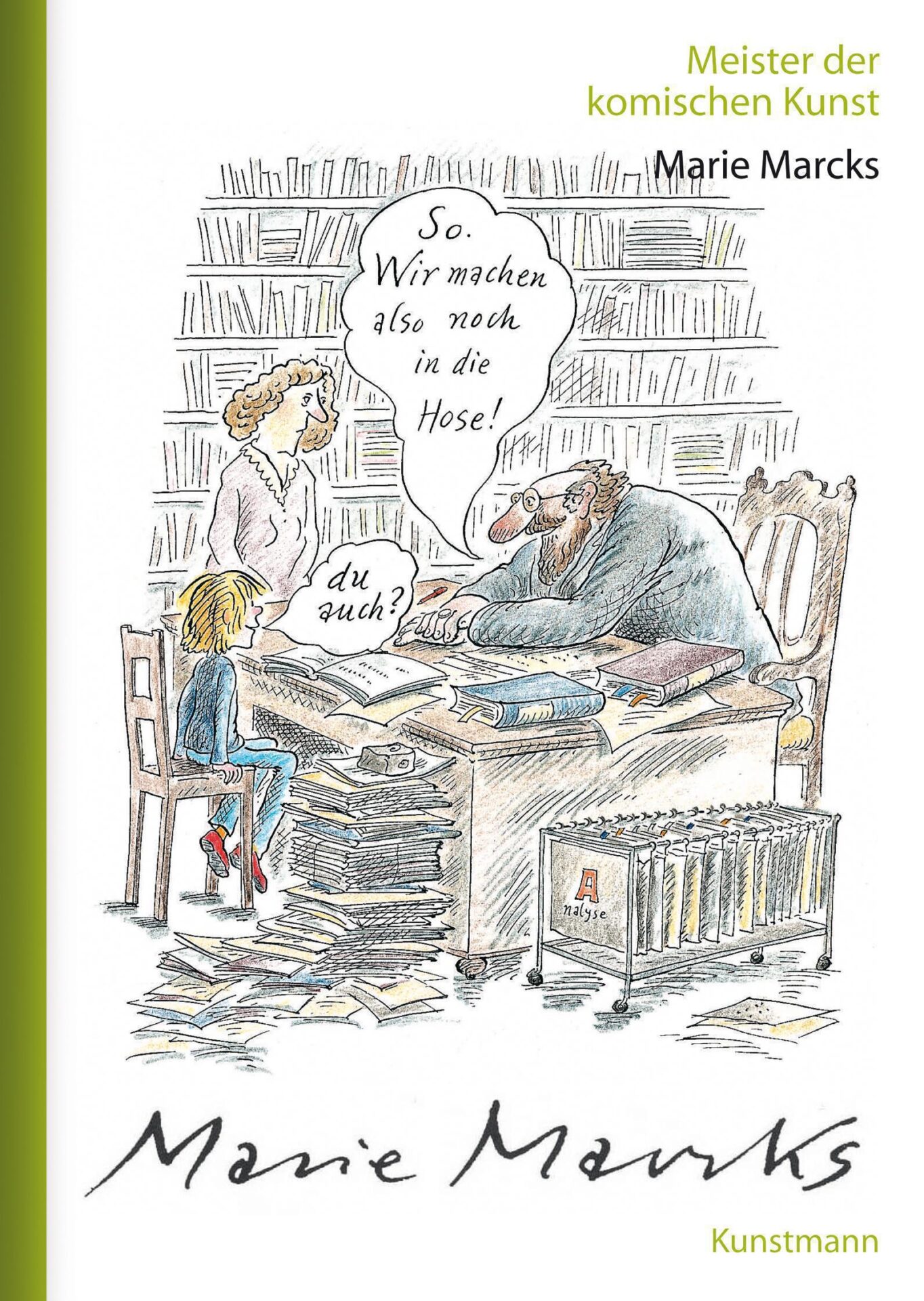 Buch Cover von Meister der komischen Kunst: Marie Marcks