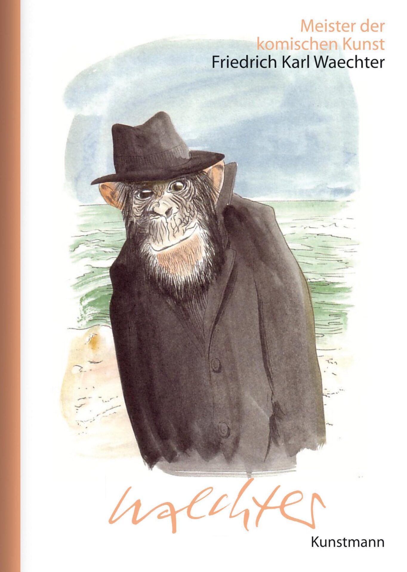 Buch Cover von Meister der komischen Kunst: Friedrich Karl Waechter