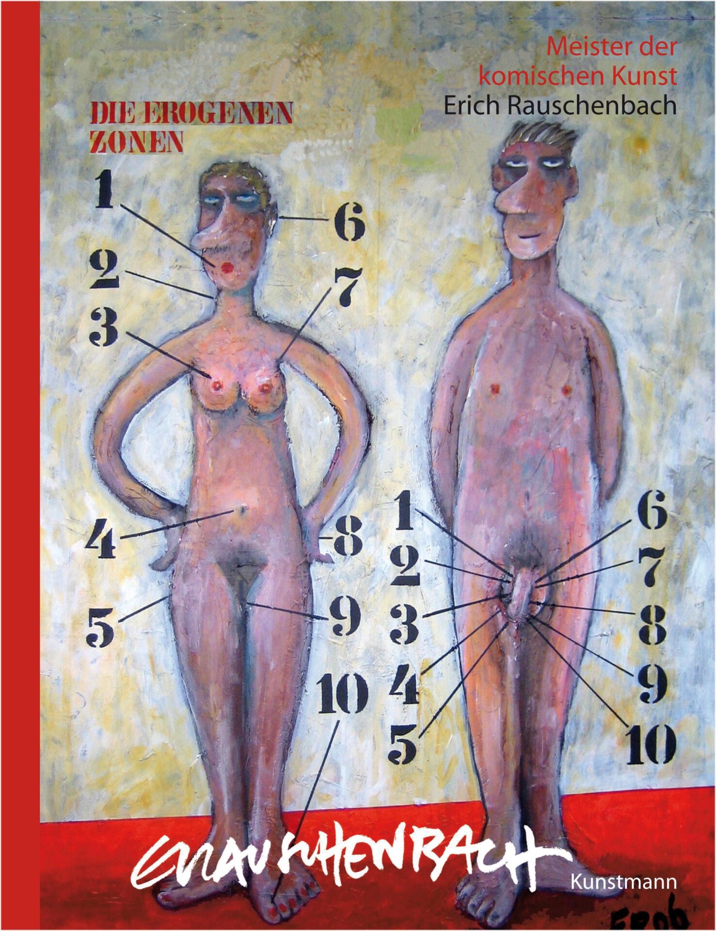 Buch Cover von Meister der komischen Kunst: Erich Rauschenbach