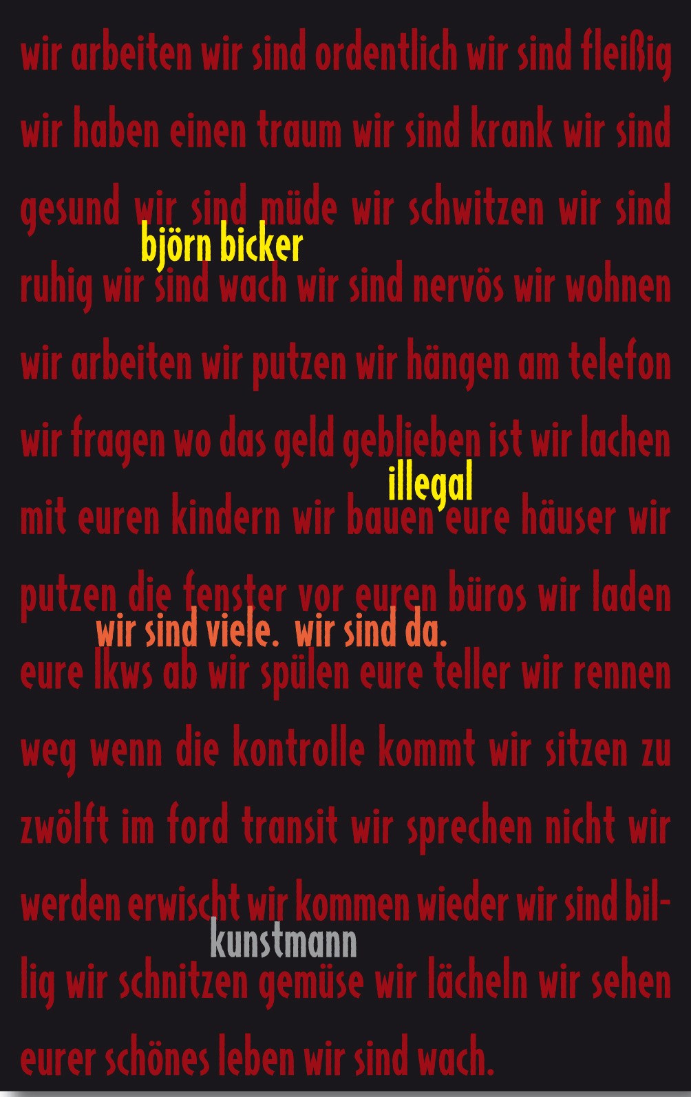 Buch Cover von Illegal