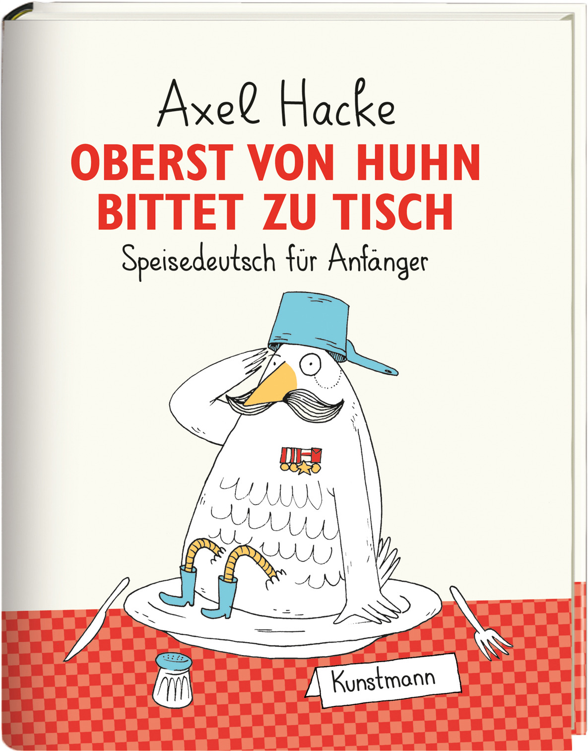 Buch Cover von Oberst von Huhn bittet zu Tisch