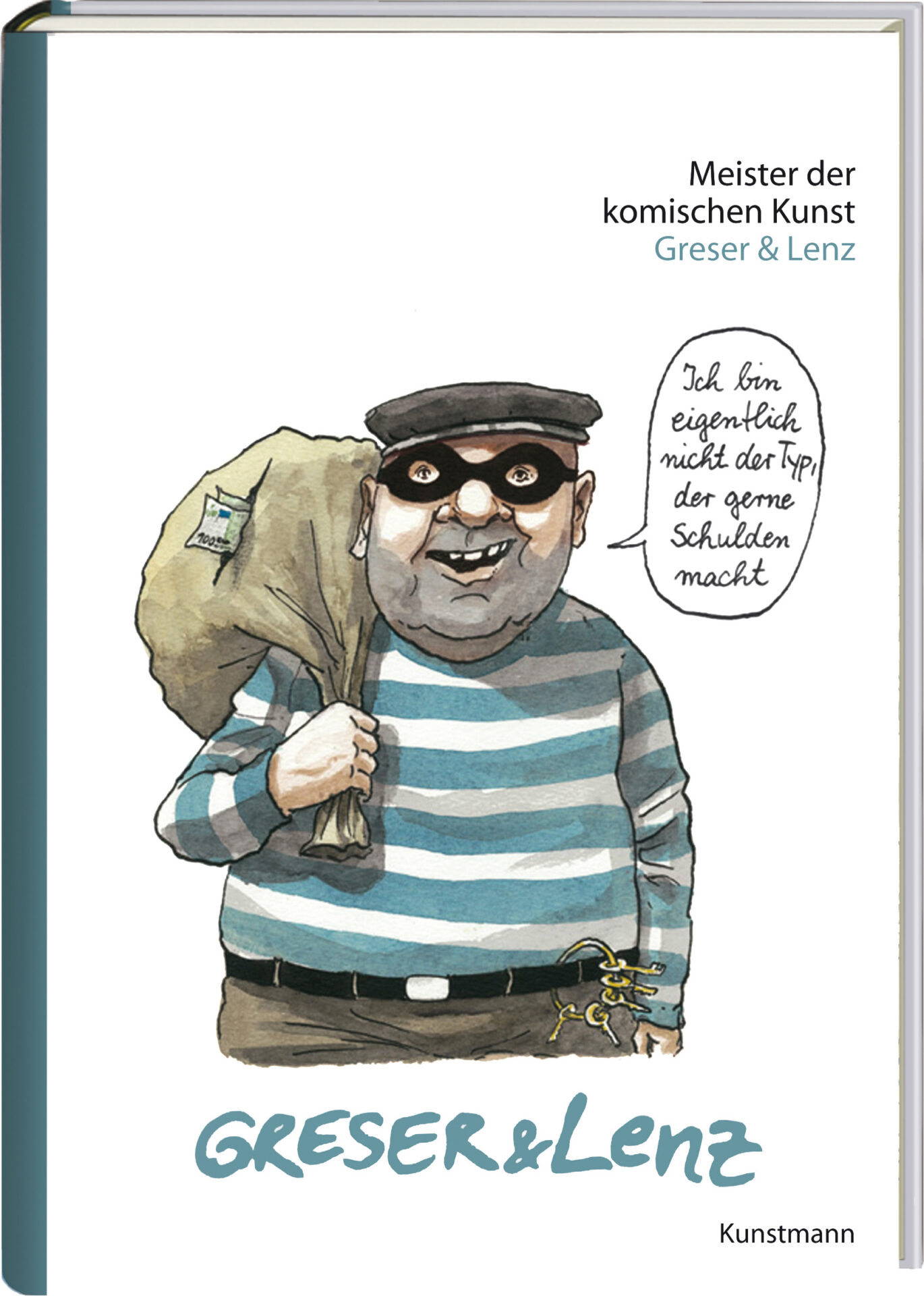 Buch Cover von Meister der komischen Kunst: Greser &#038; Lenz