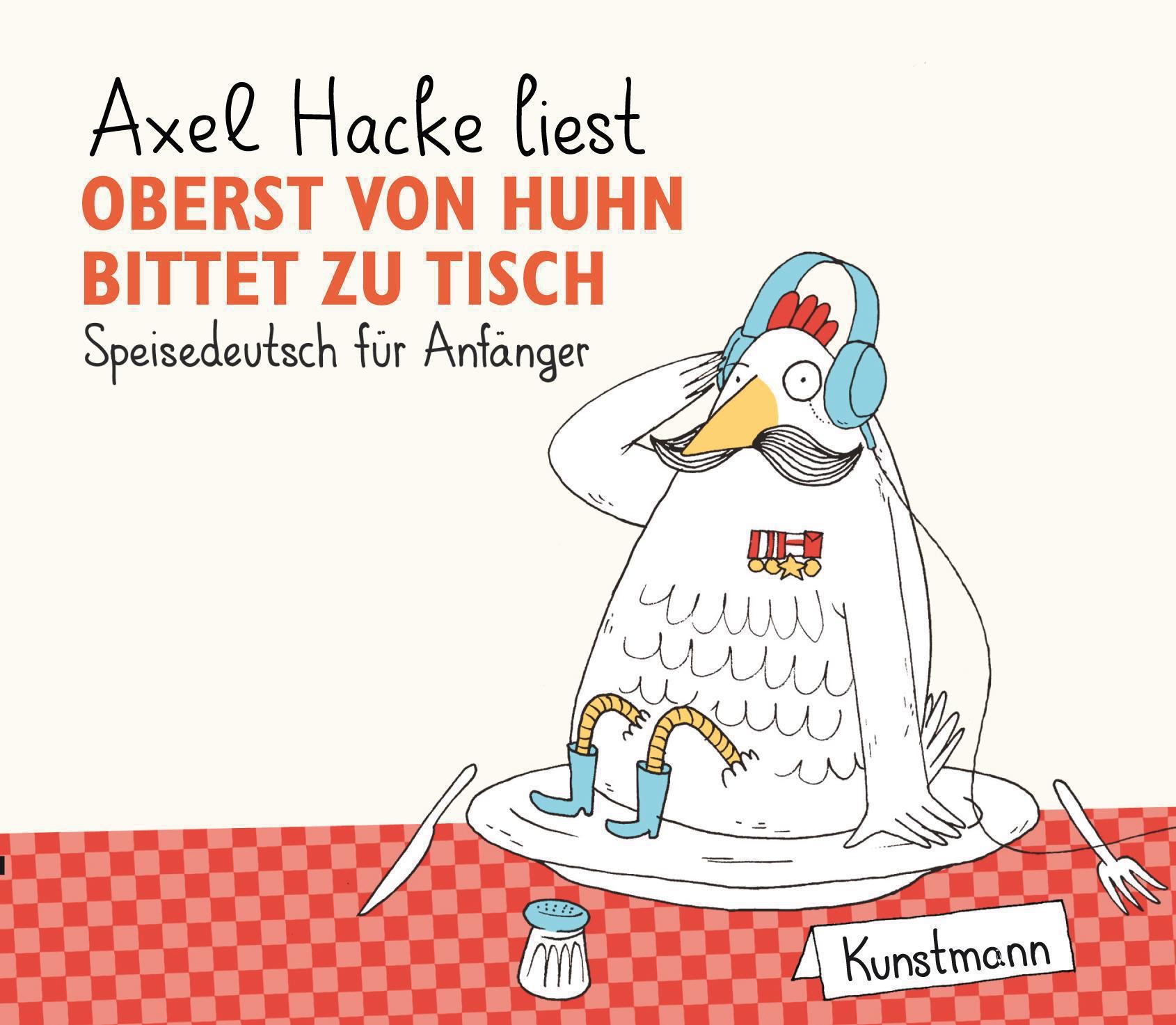 Buch Cover von Oberst von Huhn bittet zu Tisch CD