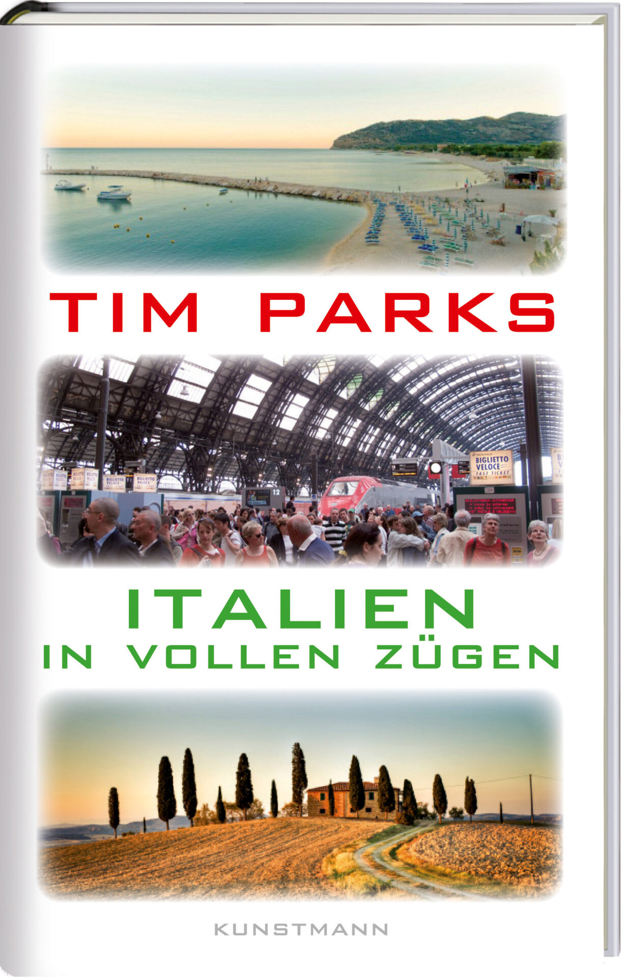 Buch Cover von Italien in vollen Zügen