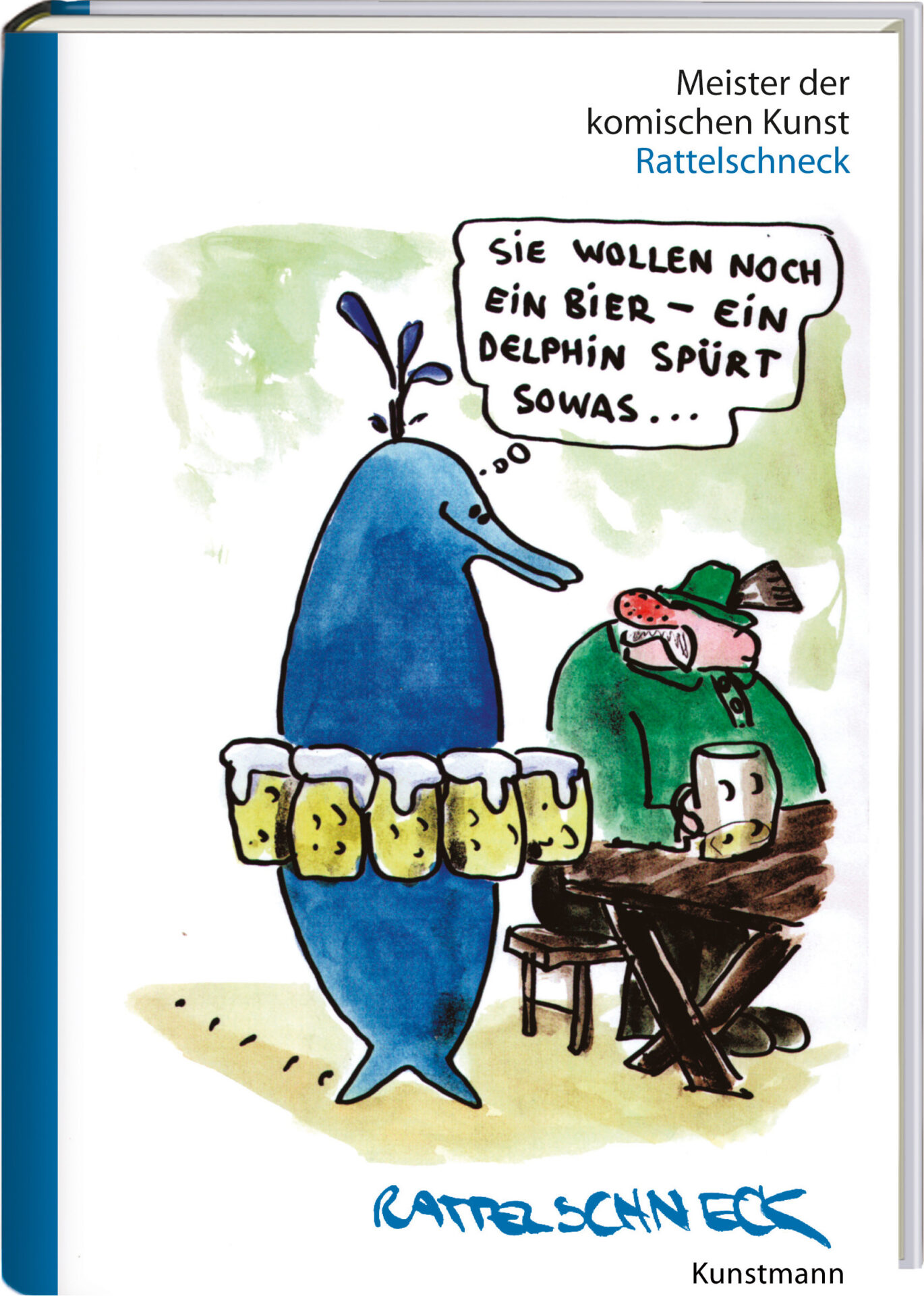 Buch Cover von Meister der komischen Kunst: Rattelschneck