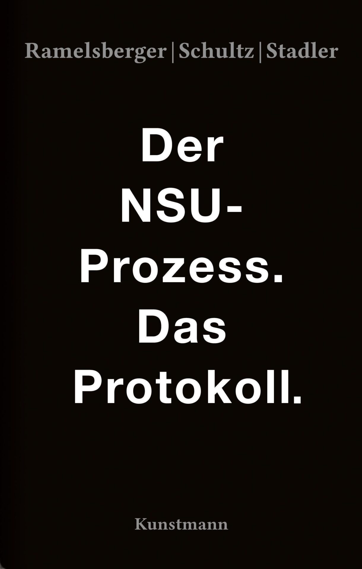 Buch Cover von Der NSU Prozess