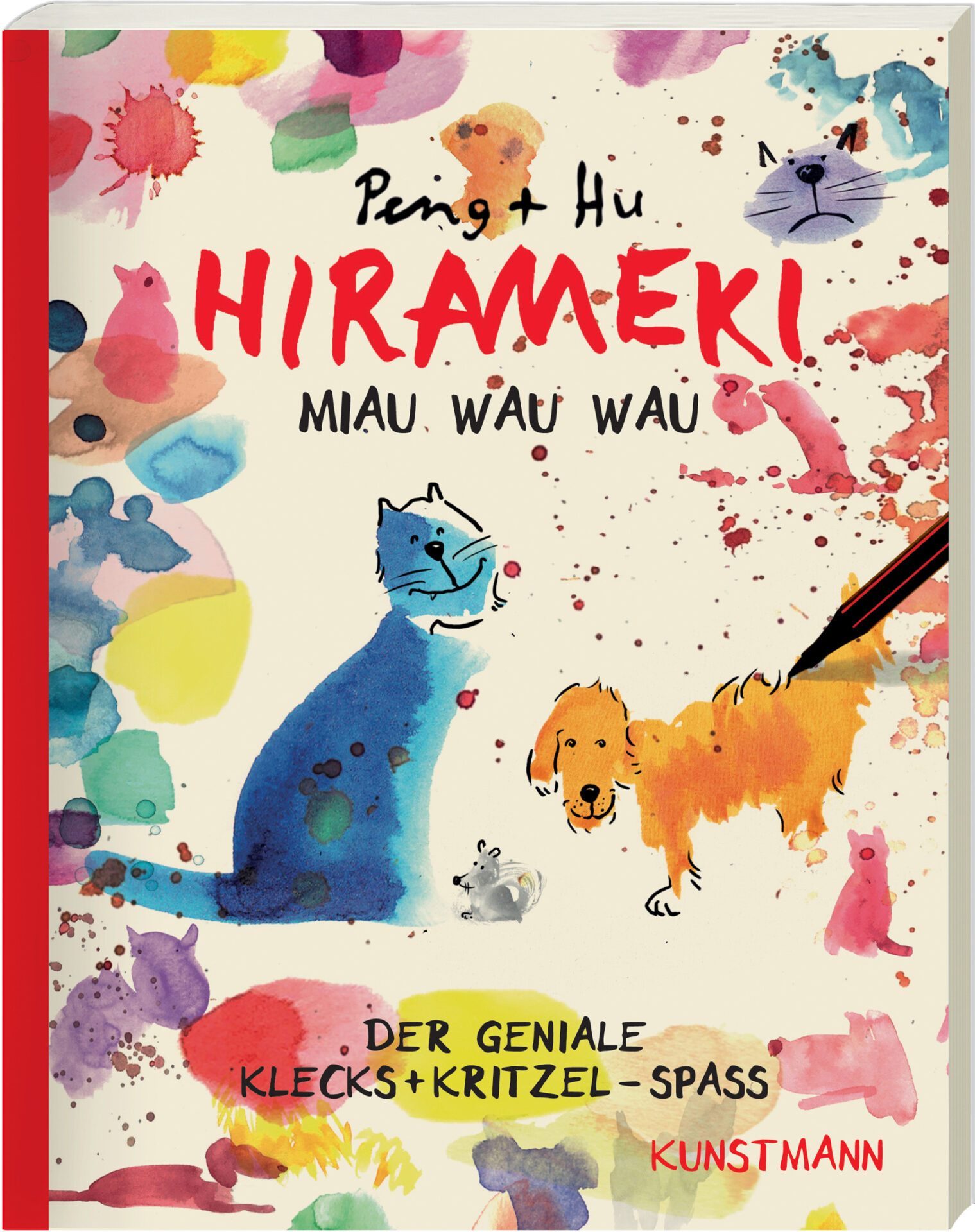 Buch Cover von HIRAMEKI Miau Wau Wau
