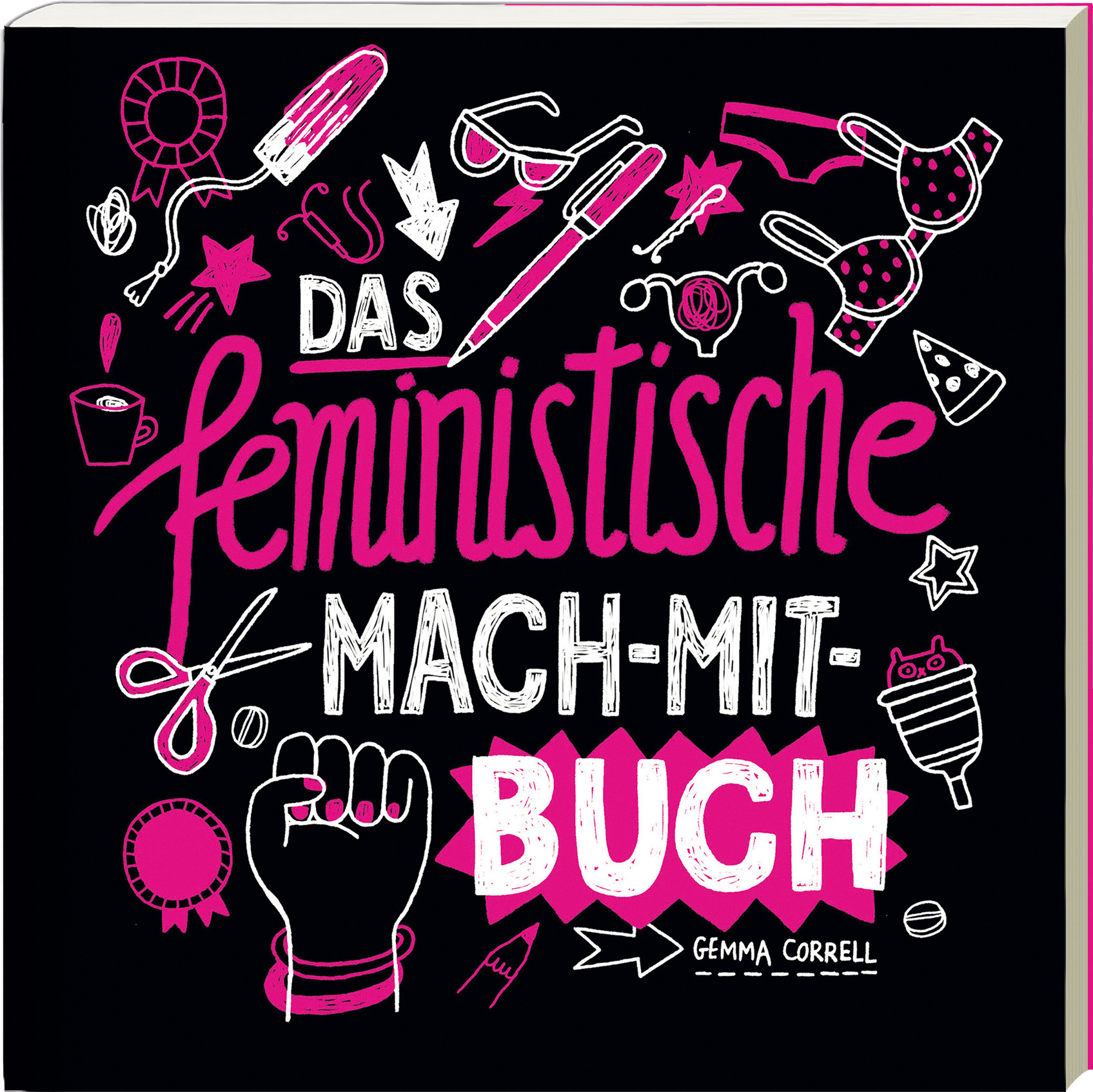 Buch Cover von Das feministische Mach-Mit-Buch