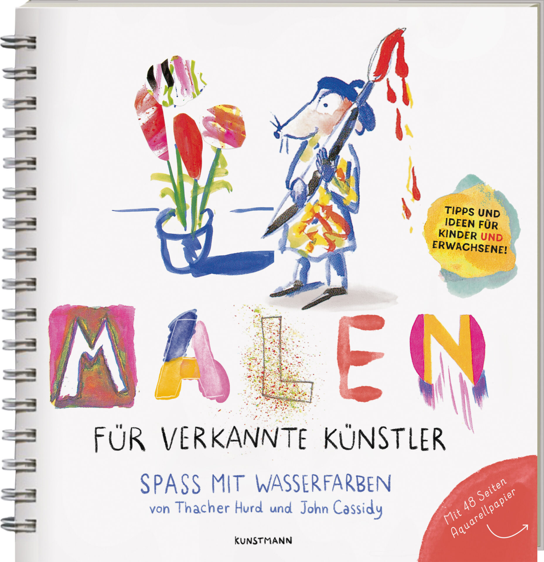 Buch Cover von Malen für verkannte Künstler