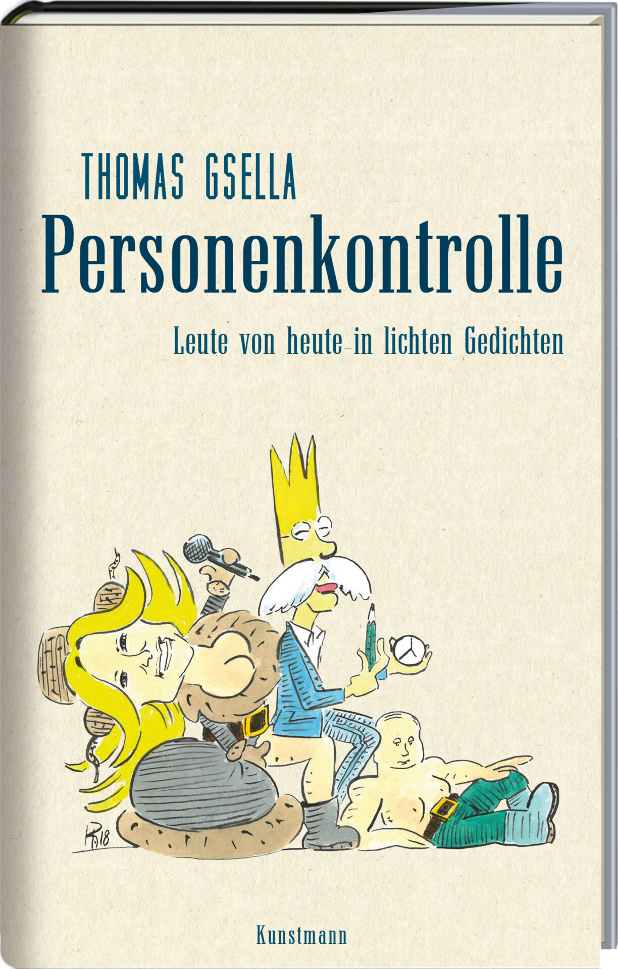 Buch Cover von Personenkontrolle
