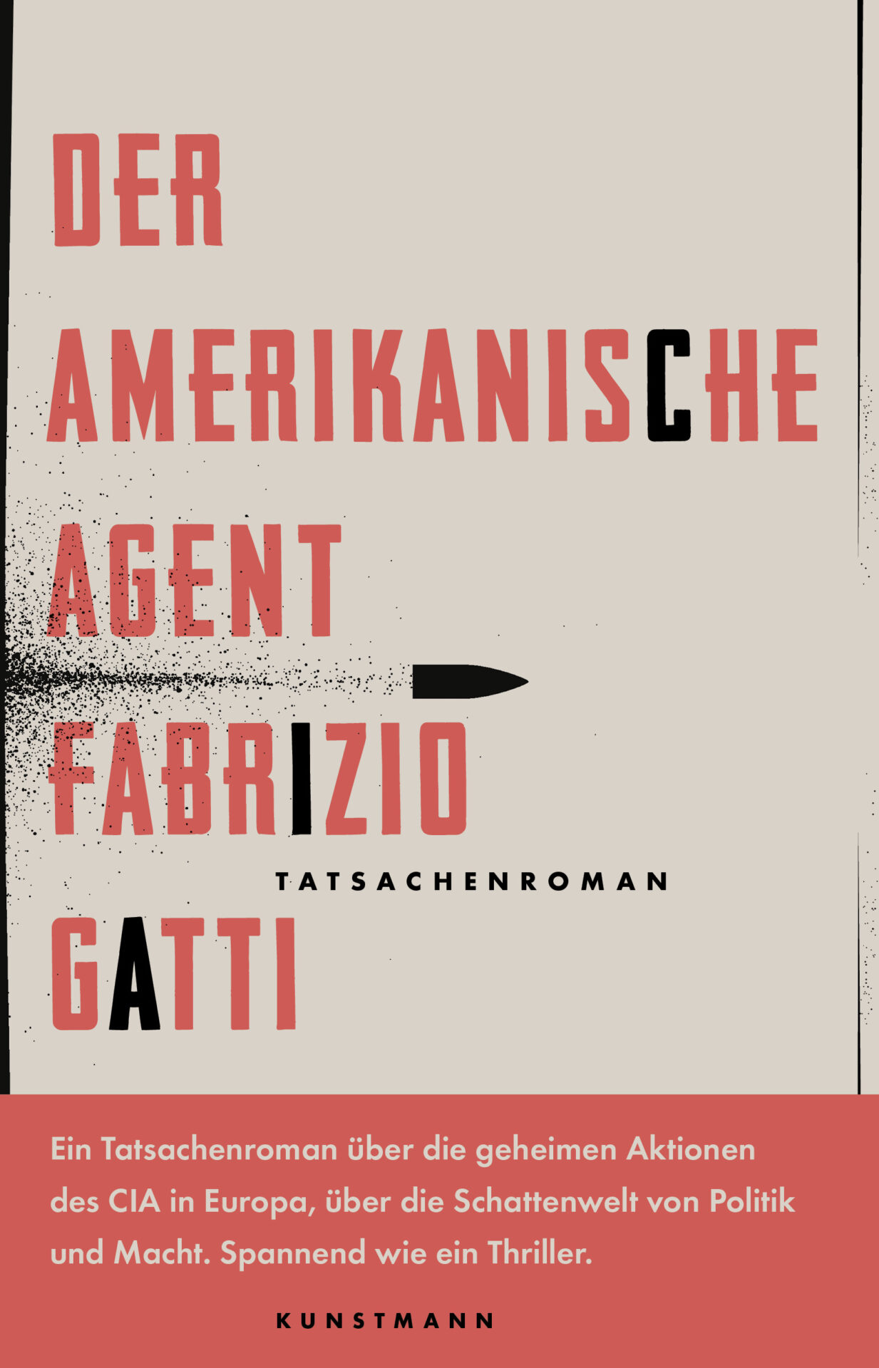 Buch Cover von Der amerikanische Agent