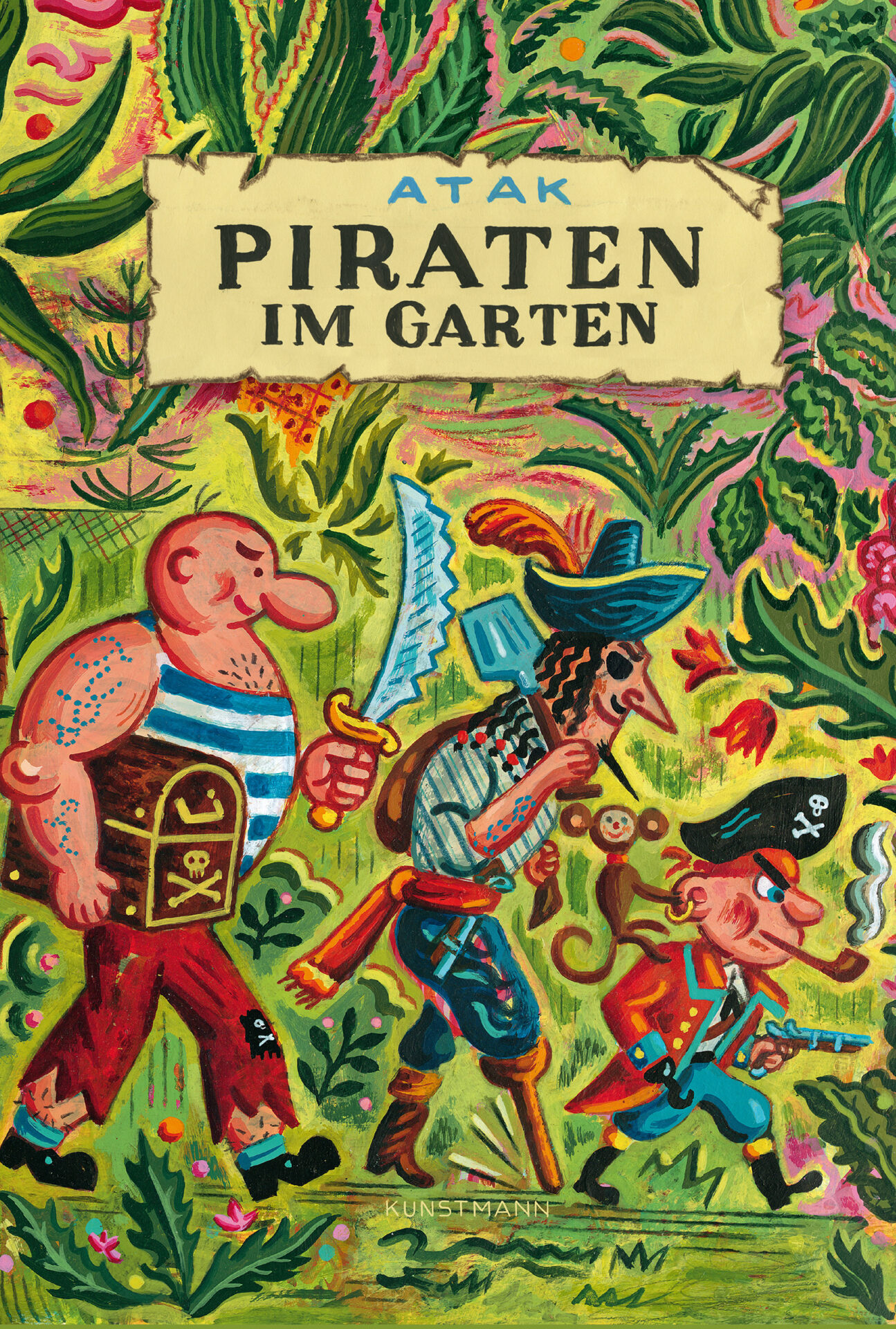 Buch Cover von Piraten im Garten