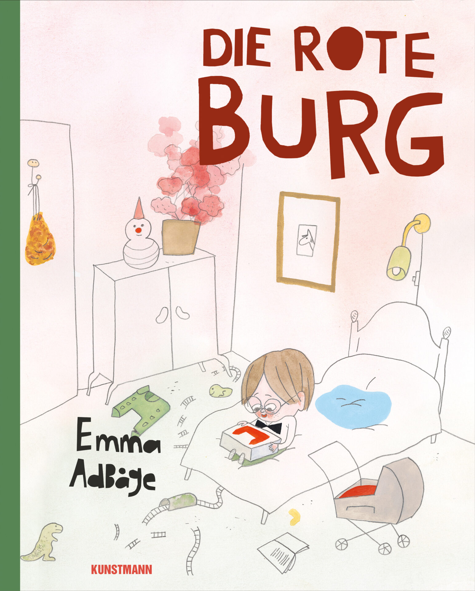 Buch Cover von Die rote Burg
