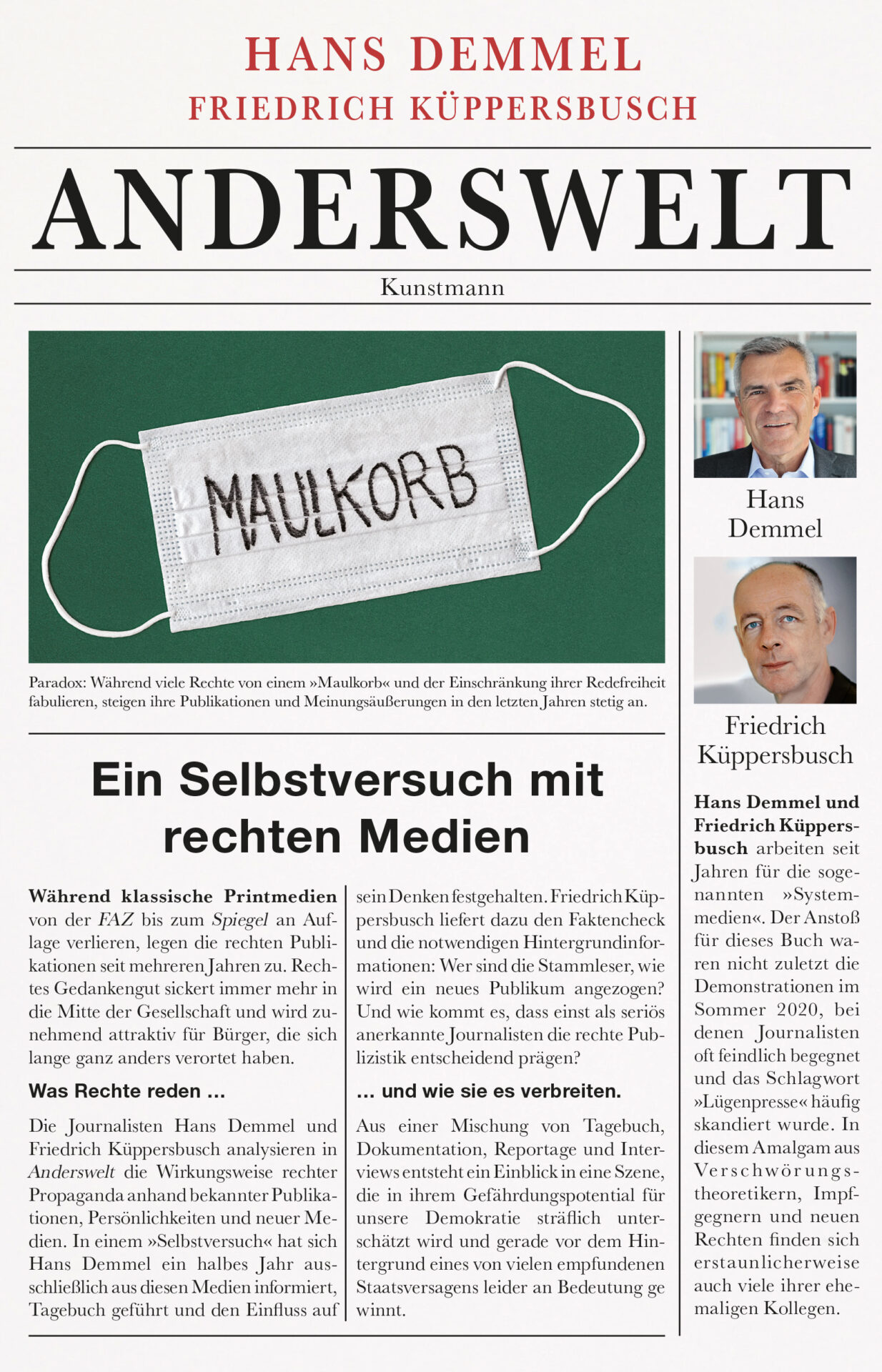 Buch Cover von Anderswelt