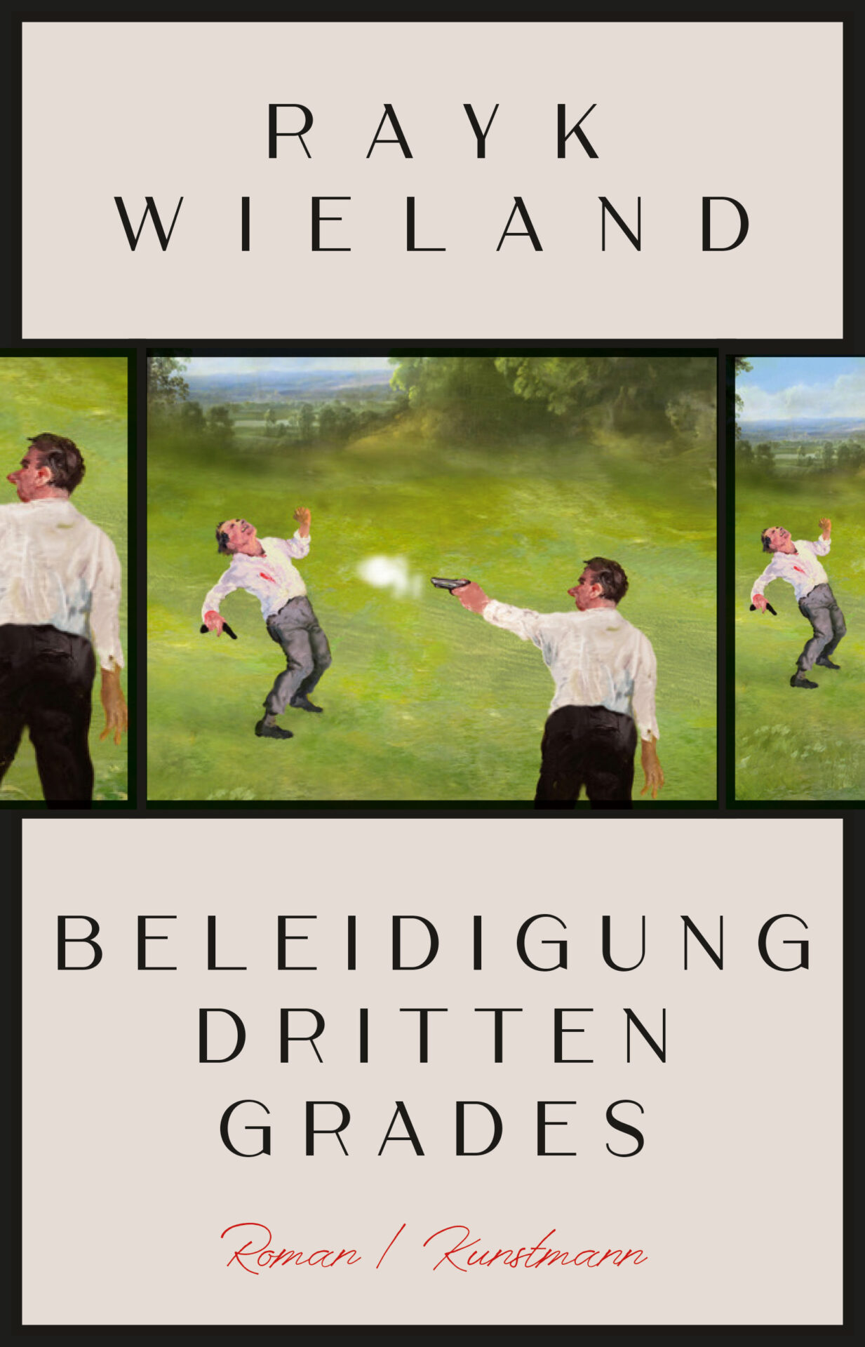 Buch Cover von Beleidigung dritten Grades