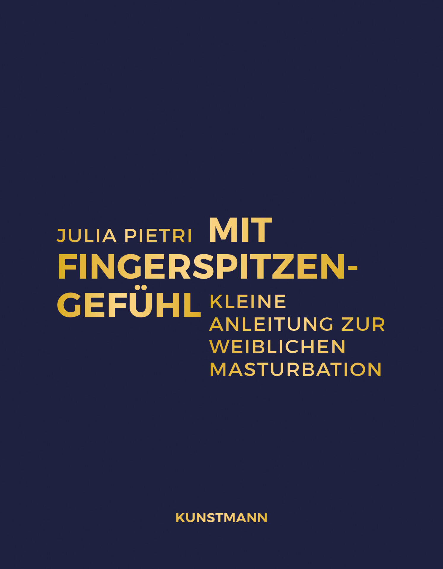 Buch Cover von Mit Fingerspitzengefühl