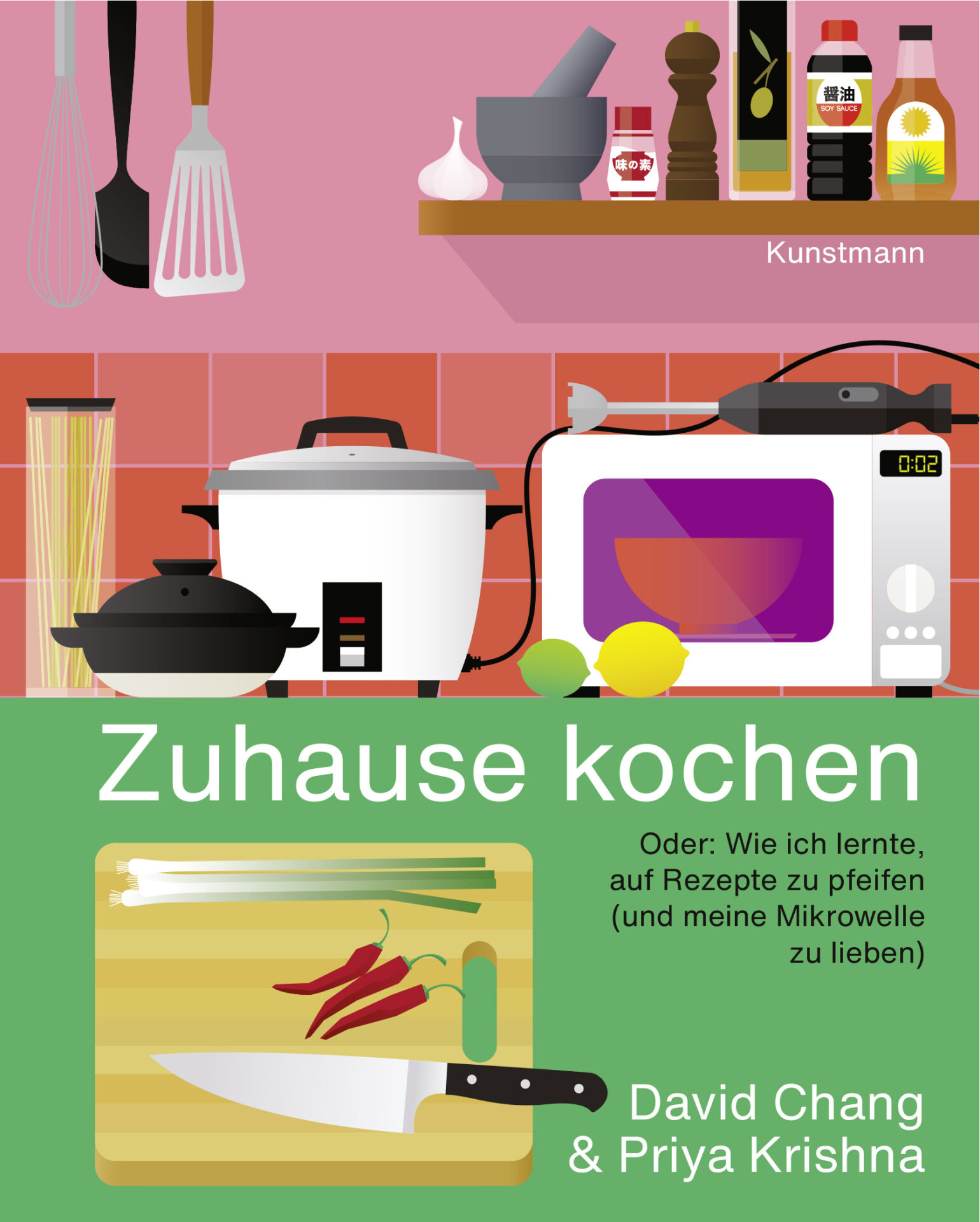Buch Cover von Zuhause kochen