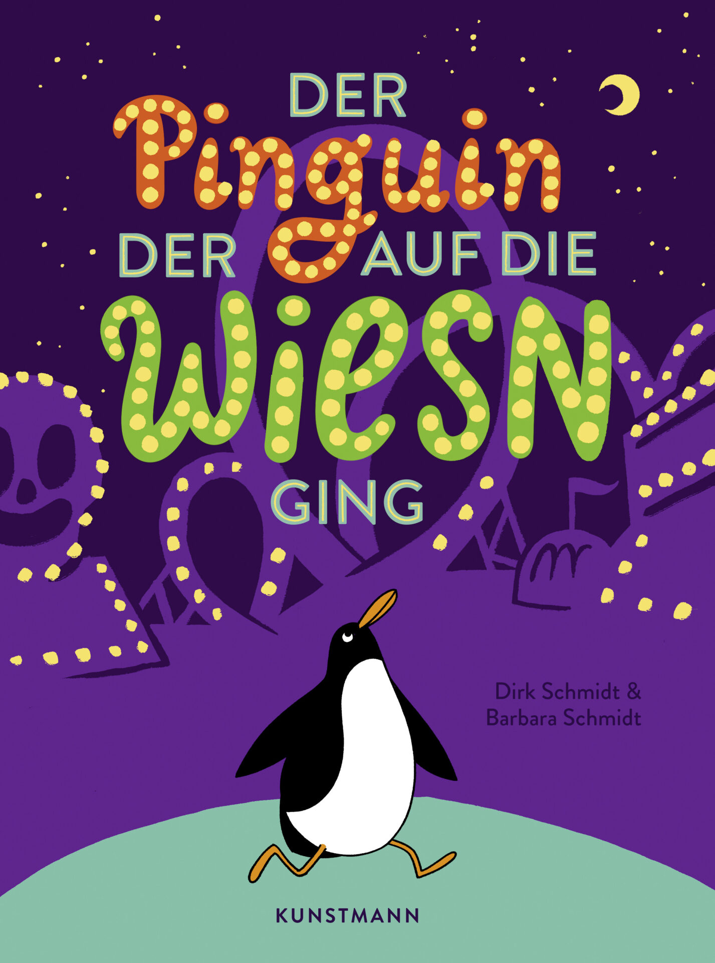 Buch Cover von Der Pinguin, der auf die Wiesn ging