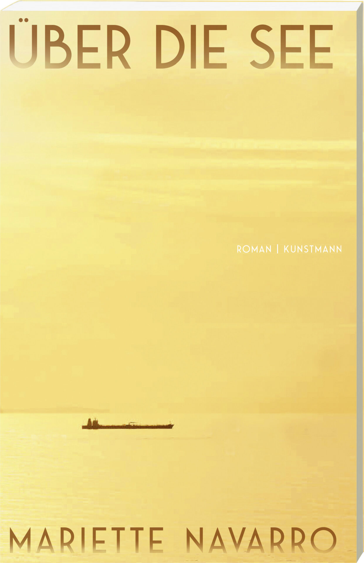 Buch Cover von Über die See