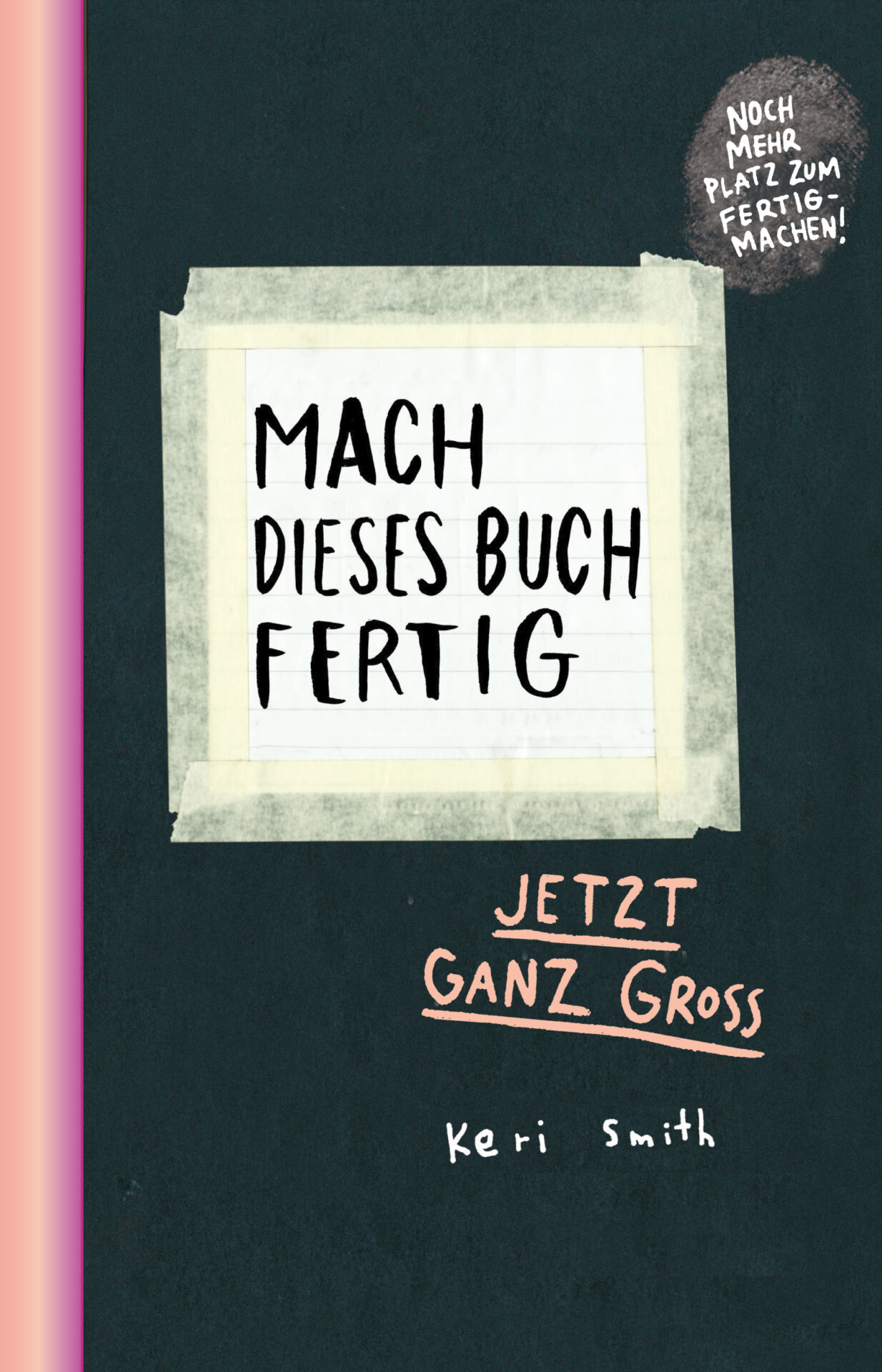 Buch Cover von Mach dieses Buch fertig XXL