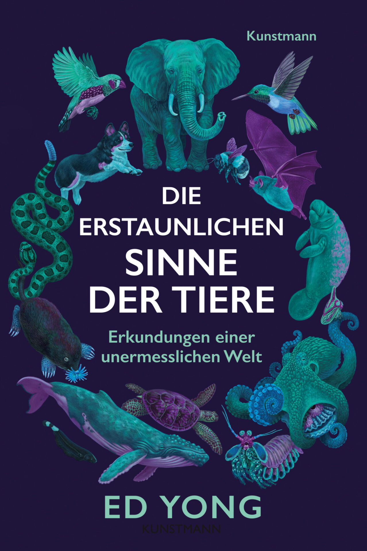 Buch Cover von Die erstaunlichen Sinne der Tiere